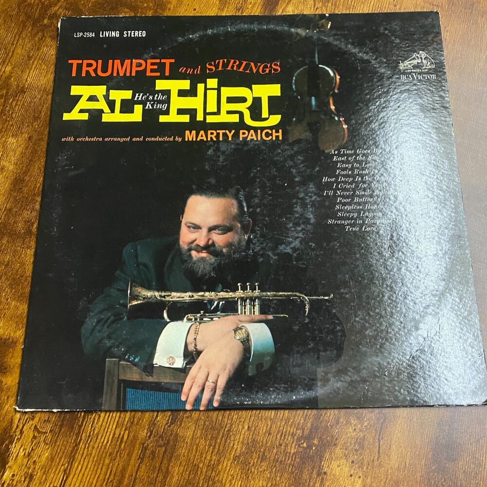 Al He's The King Hirt ‎– Trumpet And Strings Vinyl, LP 1962 RCA Victor